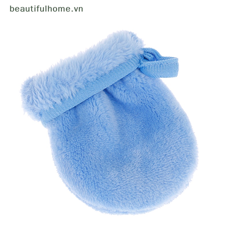 Găng Tay Tẩy Trang Làm Sạch Sâu Bằng Sợi Microfiber Mềm Mại Tái Sử Dụng Được