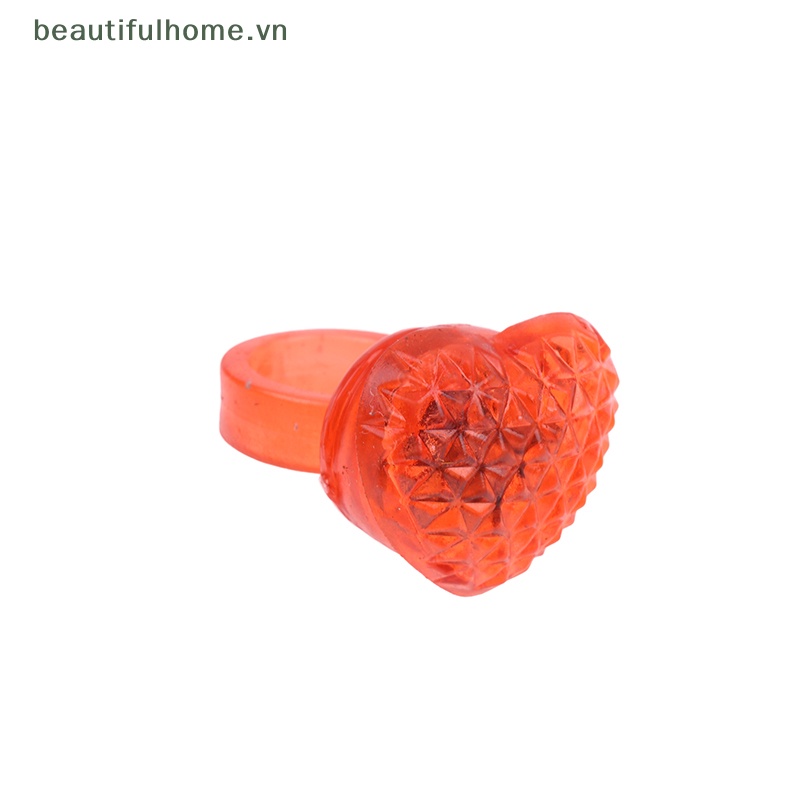 Bộ 5 Nhẫn Đèn LED Phát Sáng Dùng Trang Trí Tiệc Cưới / Lễ Hội