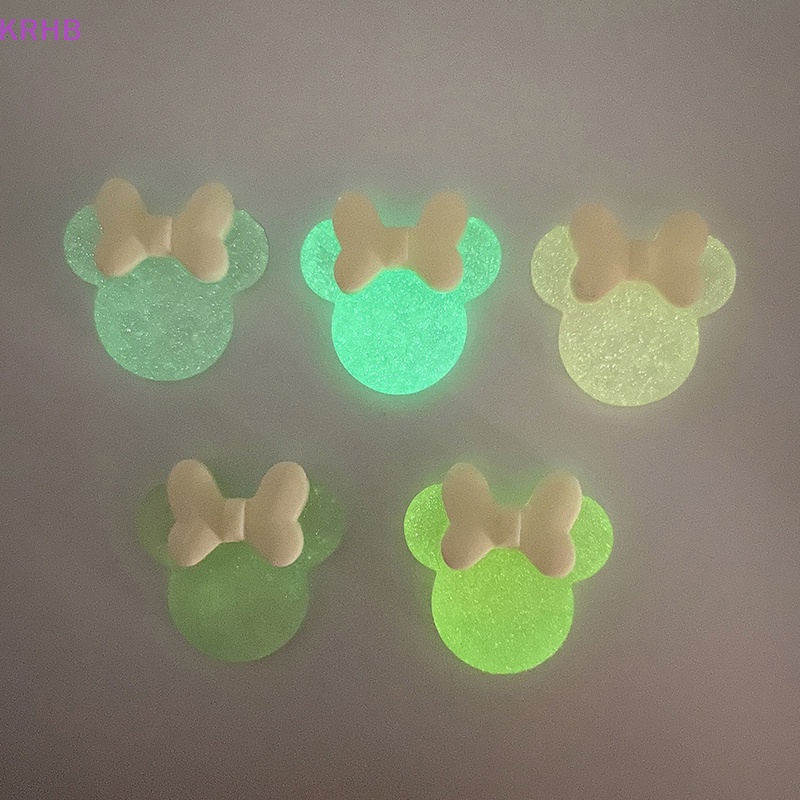 Bộ 5 Mô Hình Xe Hơi Mini Bằng Nhựa Phát Sáng Dùng Trang Trí Diy Mới