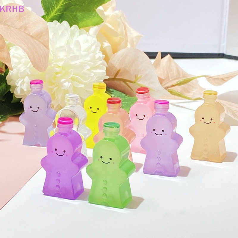 Set 2 Đồ trang trí Nhân Vật Gingerbread Man Phát Sáng Trong Tối Trang Trí Tiểu Cảnh Mới