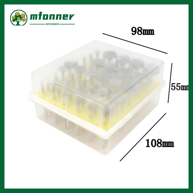 Set 50 Đầu Mài Điện Carborundum Cho Máy Mài Đá Gốm / Kính / Gạch Men