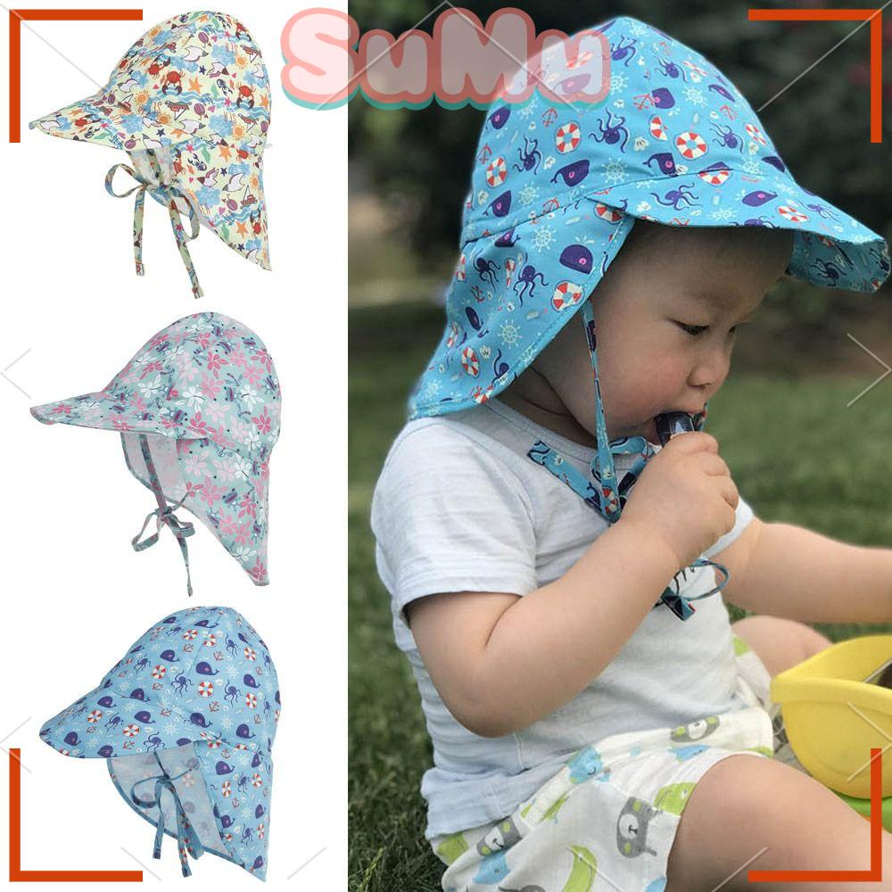 Mũ Lưỡi Trai Chống Nắng Nhanh Khô In Họa Tiết Hoạt Hình Đáng Yêu Cho Bé