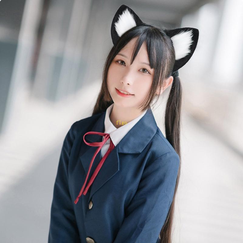 Băng Đô Cài Tóc Hình Tai Thỏ Hoạt Hình Phong Cách Lolita Cho Người Lớn