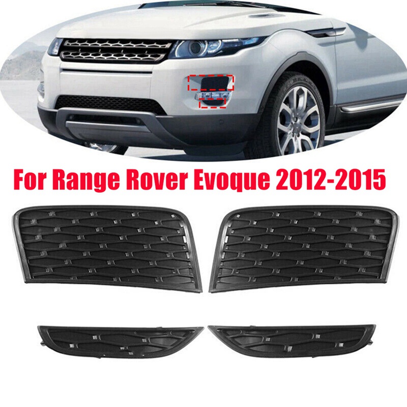 1 Cặp Khung Viền Đèn Sương Mù Phía Trước Thay Thế Cho Range Rover Evoque 2012-2015 LR057397 Lr LR LR057396 Lr LR LR026546 Lr LR LR026545