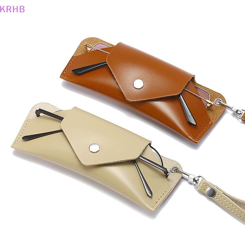 Túi Da PU Đựng Mắt Kính Thời Trang Cho Nam Nữ Mới