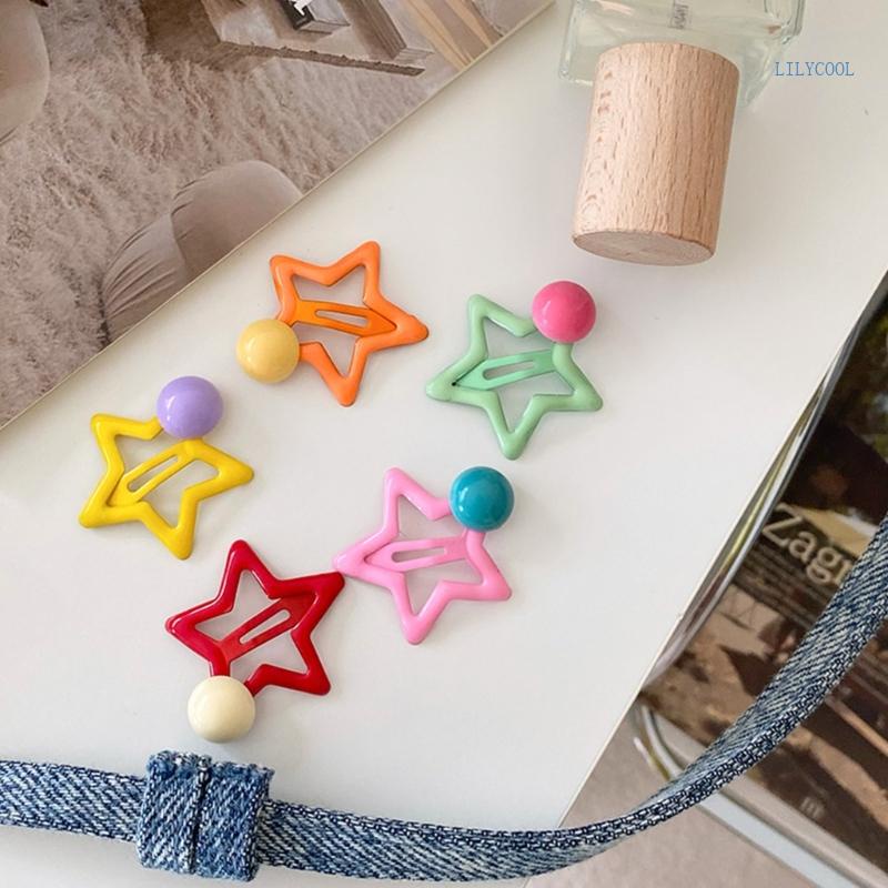 Kẹp Tóc Hình Ngôi Sao Dễ Thương Cho Bé Gái