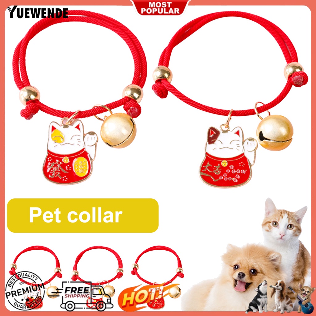 Vòng Cổ May Mắn Dễ Thương Cho Mèo Cưng Năm Mới 2022