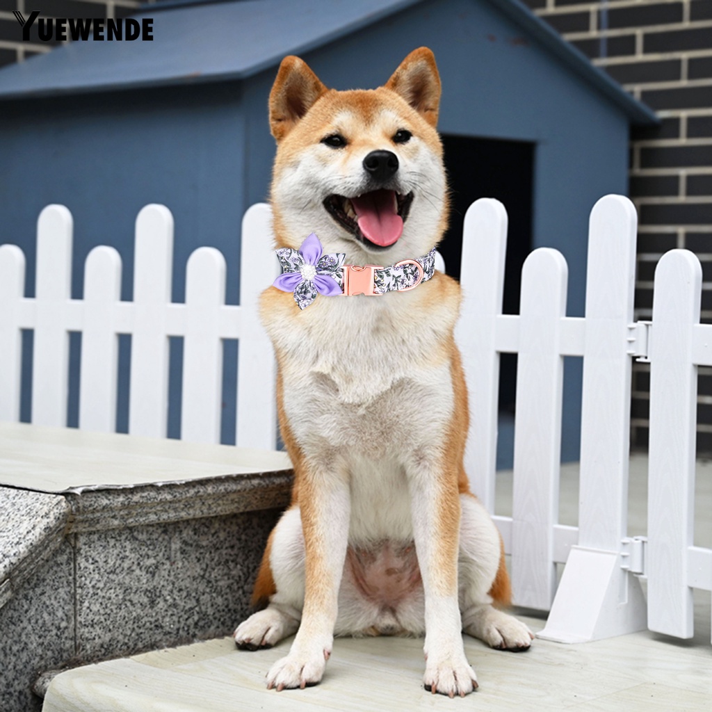 Vòng Cổ Hình Hoa Thời Trang Cho Thú Cưng