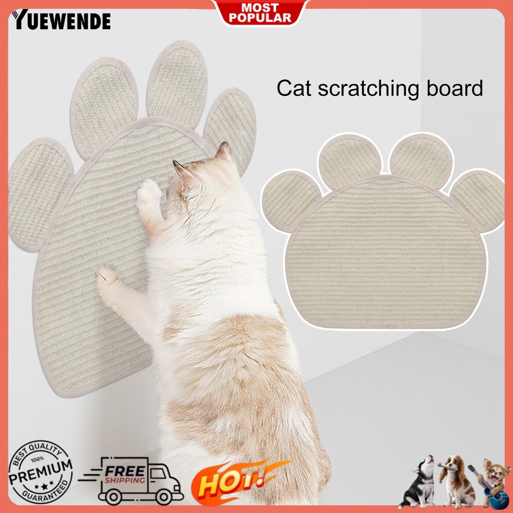 Thảm Dày Chống Trượt Chống Trầy Hình Bàn Chân Mèo Độc Đáo Cho Tường