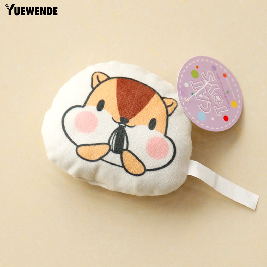 Đồ Chơi Nhồi Bông Hình Động Vật Dễ Thương Cho Mèo Cưng