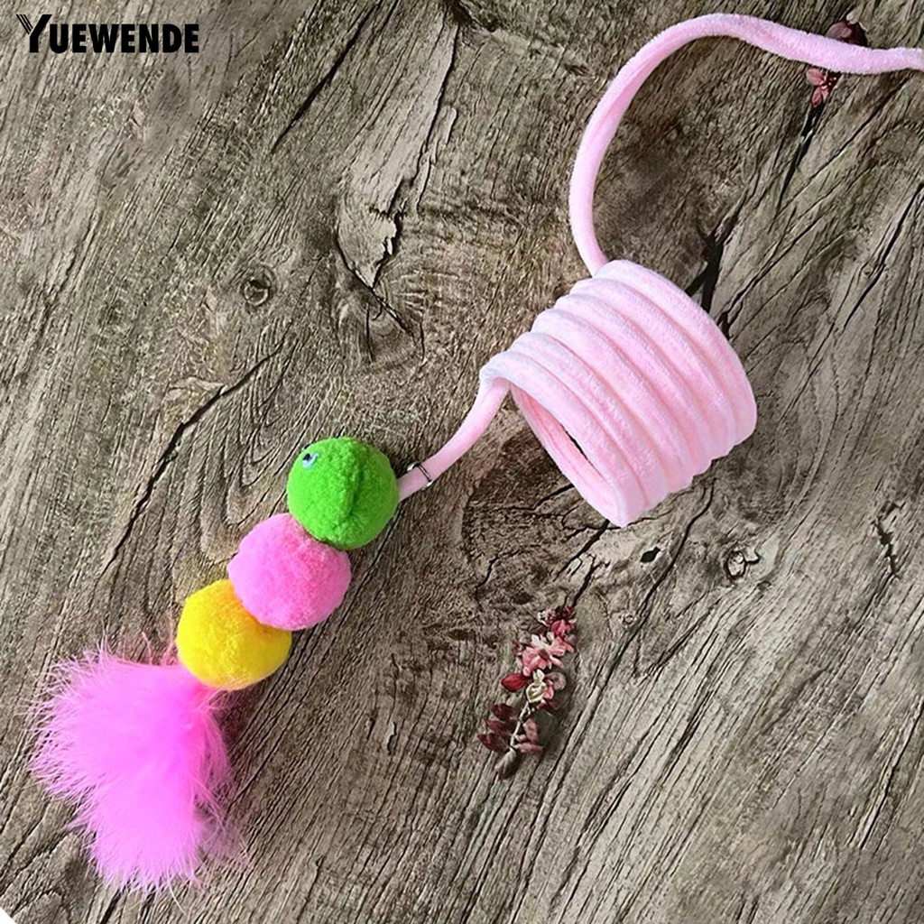 Đồ Chơi Nhồi Bông Treo Cửa Tự Dính Có Thể Thu Gọn Cho Mèo Cưng YQ.E