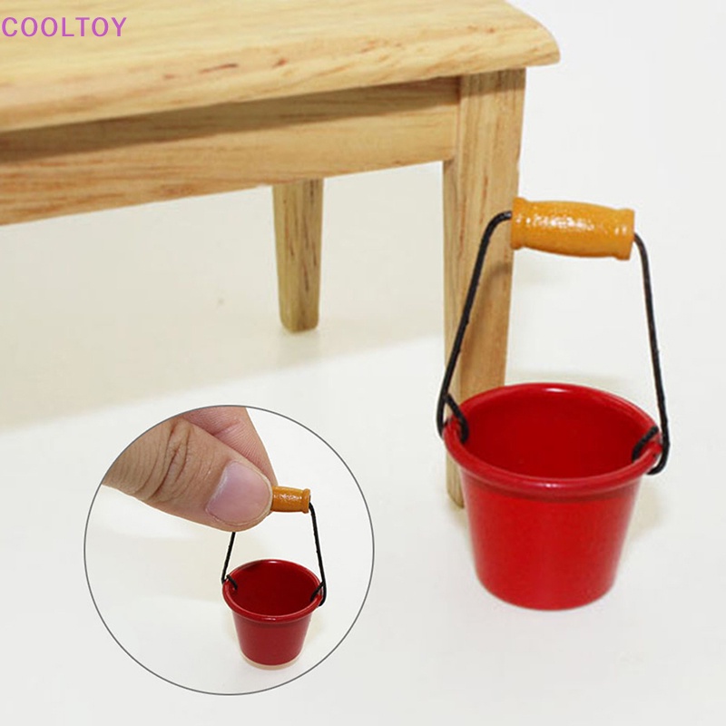 Xô Mini 1: 12 Dùng Để Trang Trí Nhà Búp Bê Hot!