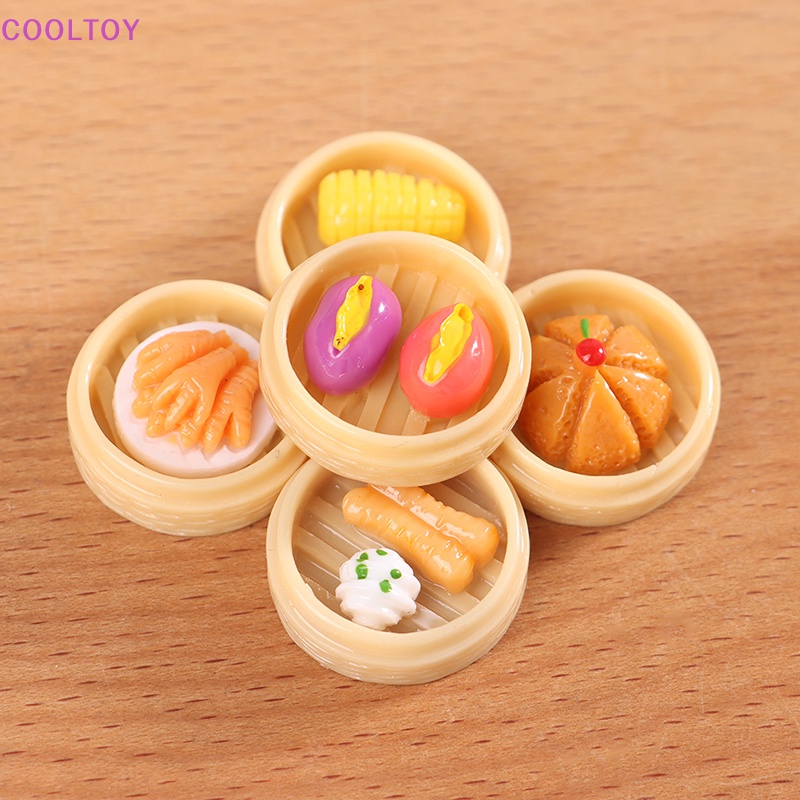 Cooltoy Set 10 Mô Hình Bữa Sáng Đồ Chơi Mini Trang Trí Nhà Búp Bê