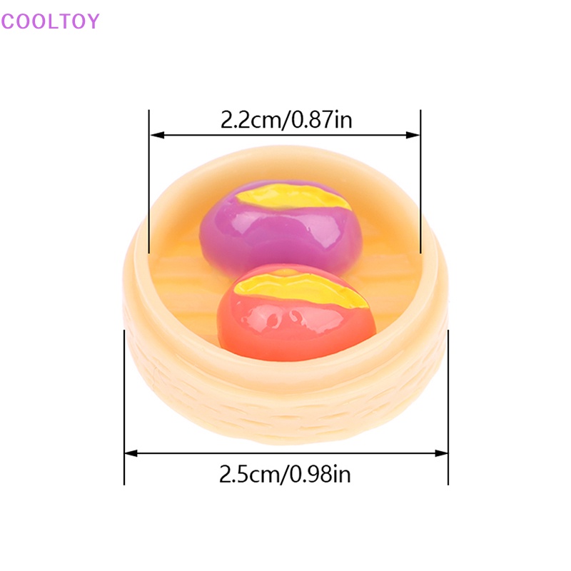 Cooltoy Set 10 Mô Hình Bữa Sáng Đồ Chơi Mini Trang Trí Nhà Búp Bê