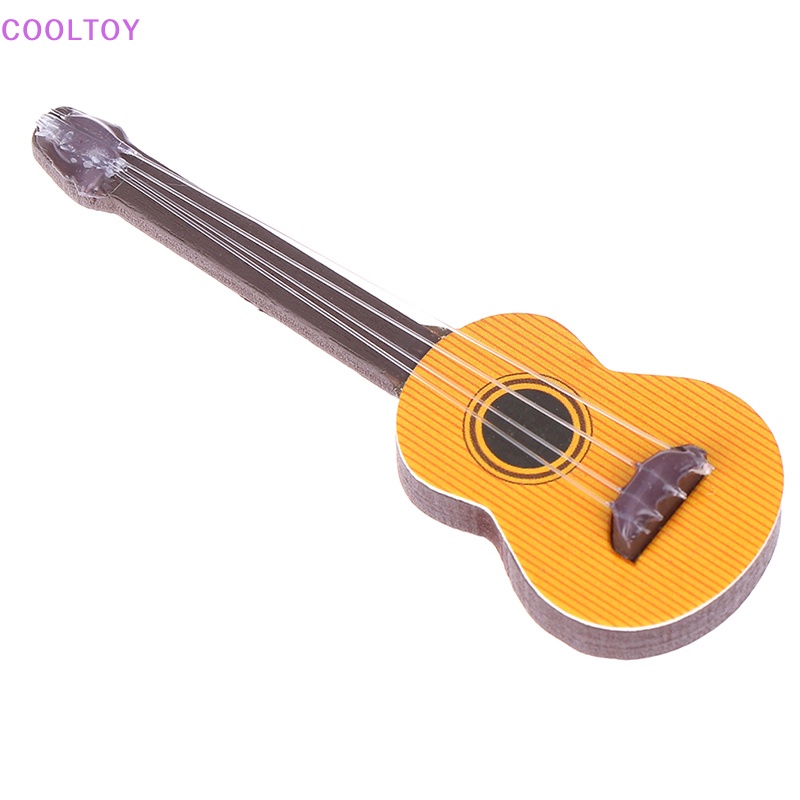 Cooltoy Đàn guitar Mini Tỉ Lệ 1: 12 Trang Trí Nhà Búp Bê