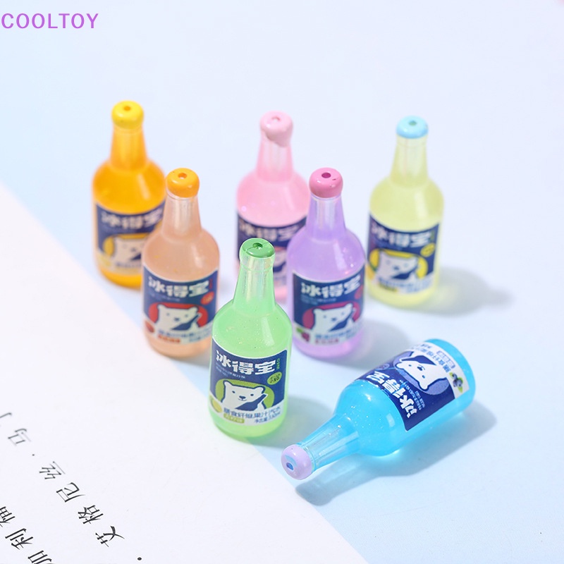 Cooltoy Set 10 Mô Hình Bình Nước mini Tỉ Lệ 1: 12 Trang Trí Nhà Búp Bê