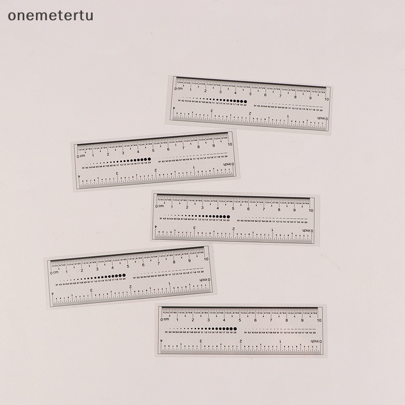 Thước Đo Kích Thước Móng Tay Trong Suốt Tiện Dụng