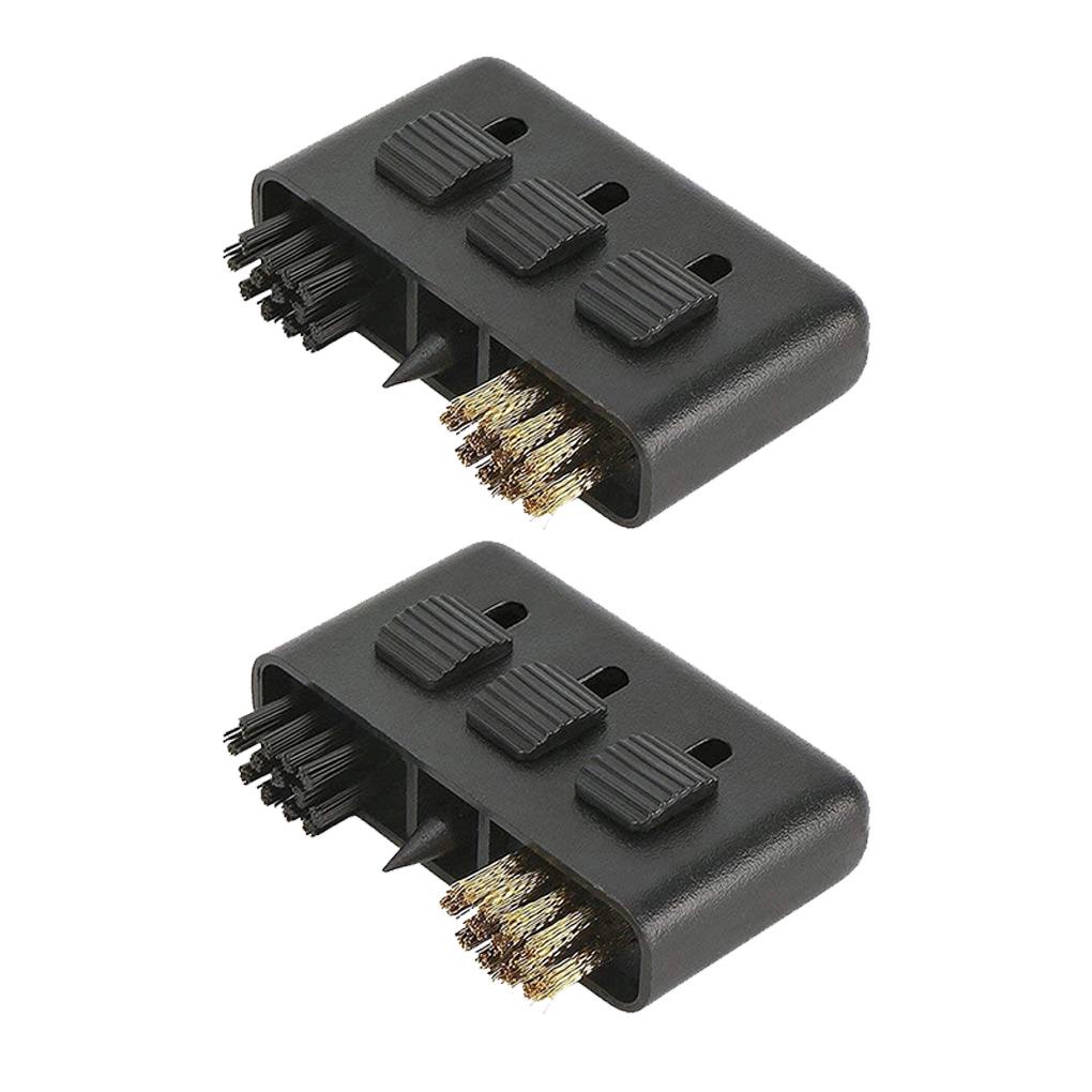 Bộ 2 Bàn Chải 3 Trong 1 Dùng Luyện Tập Đánh Golf Trong Nhà / Ngoài Trời