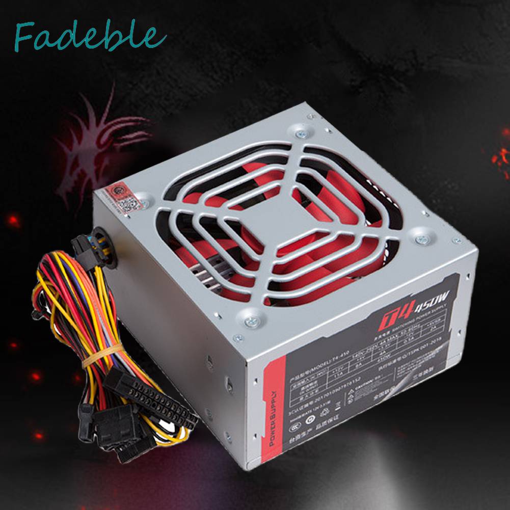 Nguồn ĐiệN 200W ATX 450W 4Pin 2 SATA Cho MáY TíNh