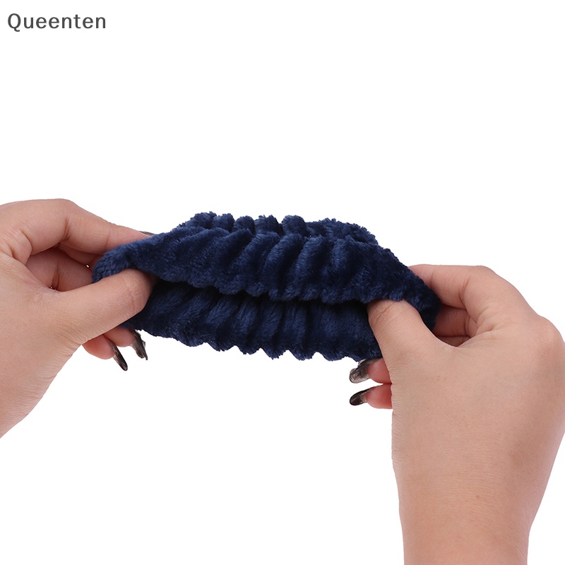 Băng Đeo Cổ Tay Rửa Mặt Thấm Hút Tốt Bằng Sợi Microfiber Cho Spa QT