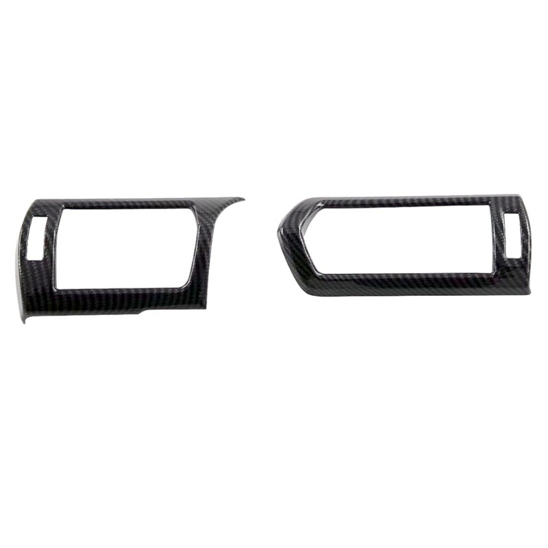 Khung Viền Trang Trí Lỗ Thông Gió Trước Bằng ABS Sợi Carbon Cho Toyota Land Cruiser J300 LC300 2022 2023