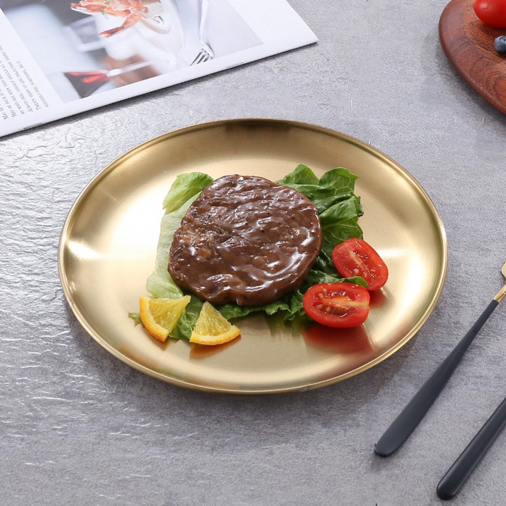 1 X Đĩa Tròn Bằng Thép Không Gỉ