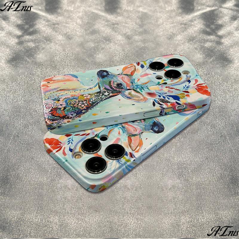 Ốp Điện Thoại Chống Sốc Họa Tiết Tranh Sơn Dầu 786In14Pro iPhone1211max 13