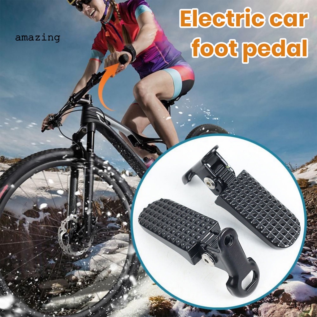 Bộ 2 Bàn Đạp Mini Bằng Hợp Kim Nhôm Chống Trượt Cho Xe Đạp E-Bike