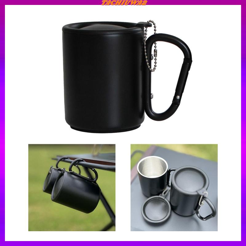 Cốc Uống Cà Phê Tachiuwa2 Có Nắp Và Tay Cầm Tiện Dụng Mang Theo Du Lịch Cắm Trại