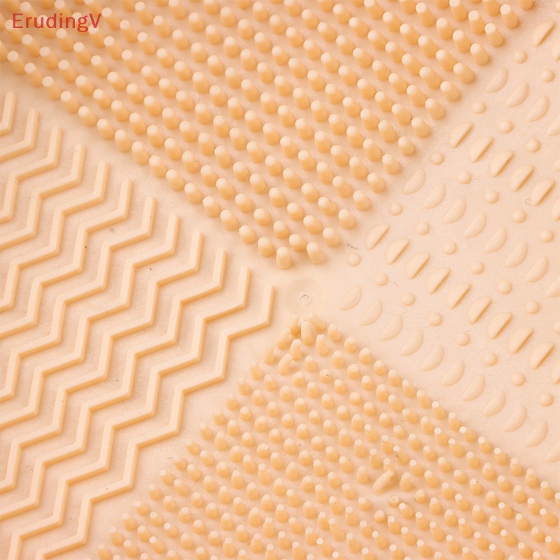 Bộ Dụng Cụ Vệ Sinh Cọ Trang Điểm Bằng Silicon Tiện Dụng