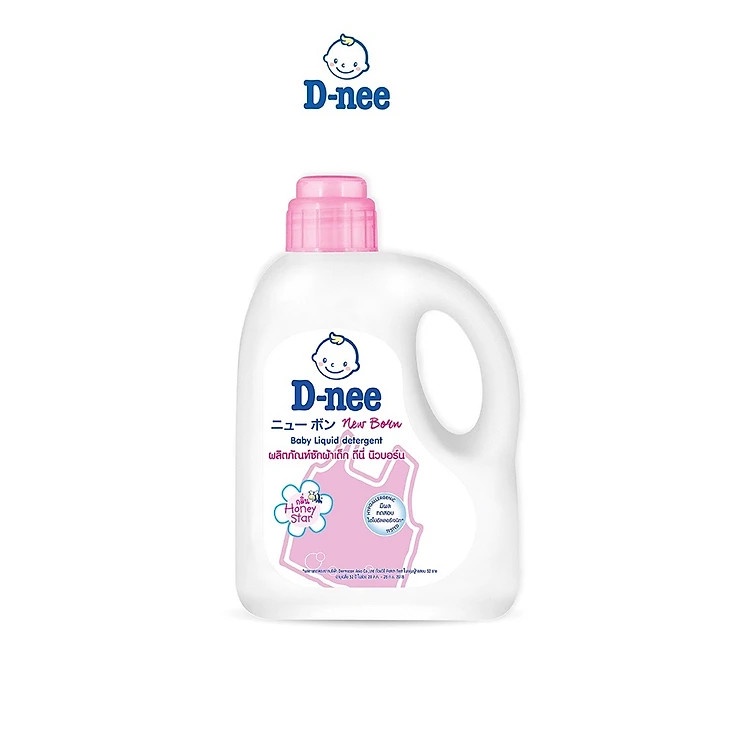 Dung Dịch Giặt Quần Áo Cho Bé D-Nee - Chai 960ml  ...
