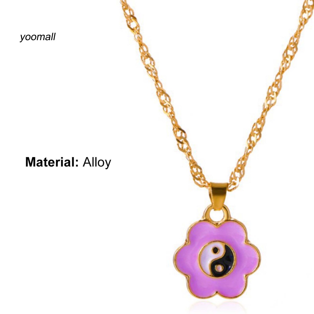 Vòng cổ Nối Dài Mặt Hình Thái Cực Quyền Thời Trang Cho Nữ