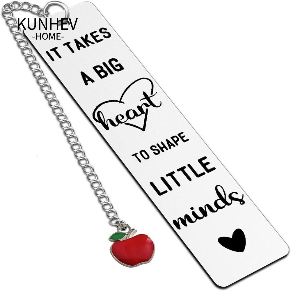 KUNHEV Kẹp Sách Bằng Kim Loại Trang Trí Giáng Sinh