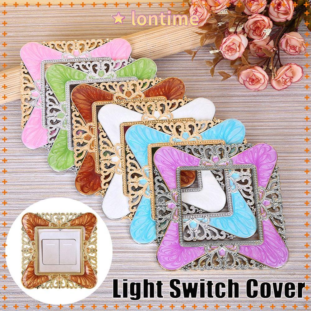 Vỏ Bọc Công Tắc Đèn Gắn Tường Phòng Khách Bằng Nhựa Kiểu Châu Âu