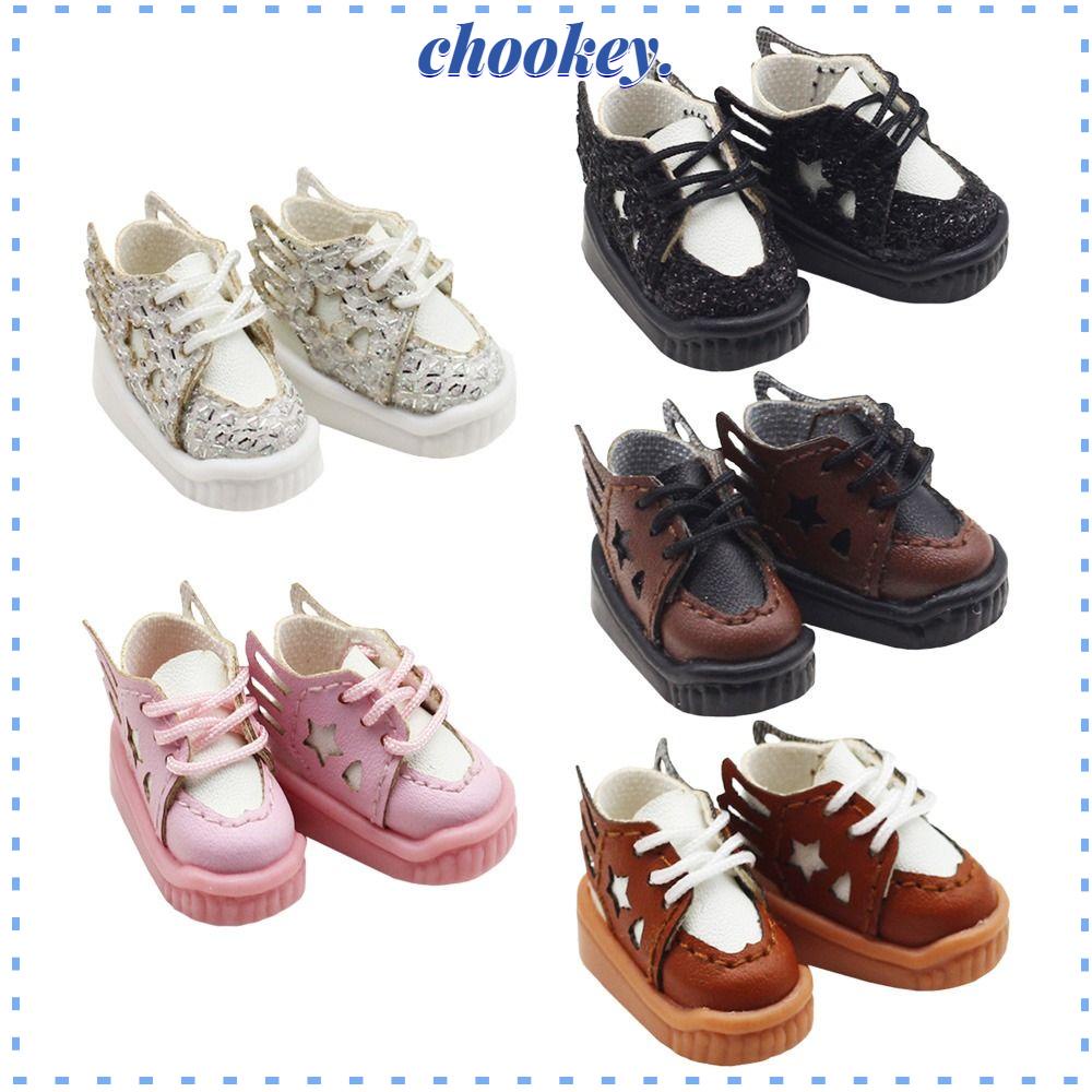 CHOOKEY Giày Thể Thao Thời Trang Cho Búp Bê Tỉ Lệ 1 / 12