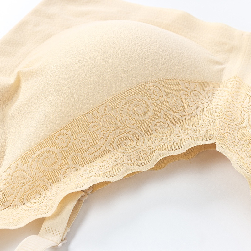 Áo Ngực Ren Mỏng Không Gọng Có Đệm Nâng Ngực Thoải Mái Gợi Cảm