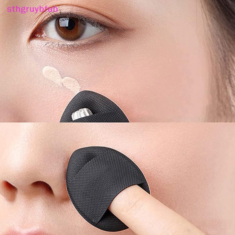 Set 10 Bông Mút Trang Điểm Mini Đeo Ngón Tay Tiện Lợi