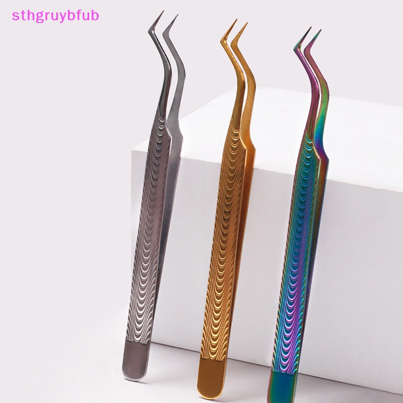 Nhíp Cong Bằng Thép Không Gỉ Chuyên Dụng Cho Nối Mi