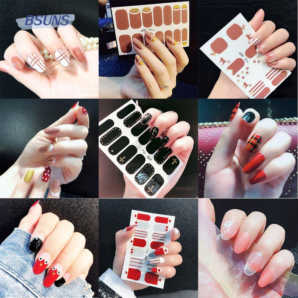 Miếng Dán Trang Trí Móng Tay Tự Dính Tiện Dụng