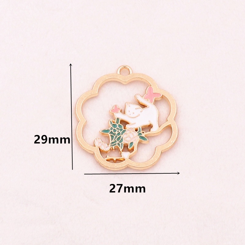 Mặt Dây Chuyền Hợp Kim Tự Làm Hình Thỏ / Hươu / Hươu / Saka nghi ngờ Dầu Phụ Kiện Trang Sức