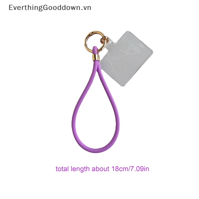 Everthinggooddown Dây Đeo Cổ Tay Treo Điện Thoại Màu Kẹo Ngọt Tối Giản vn