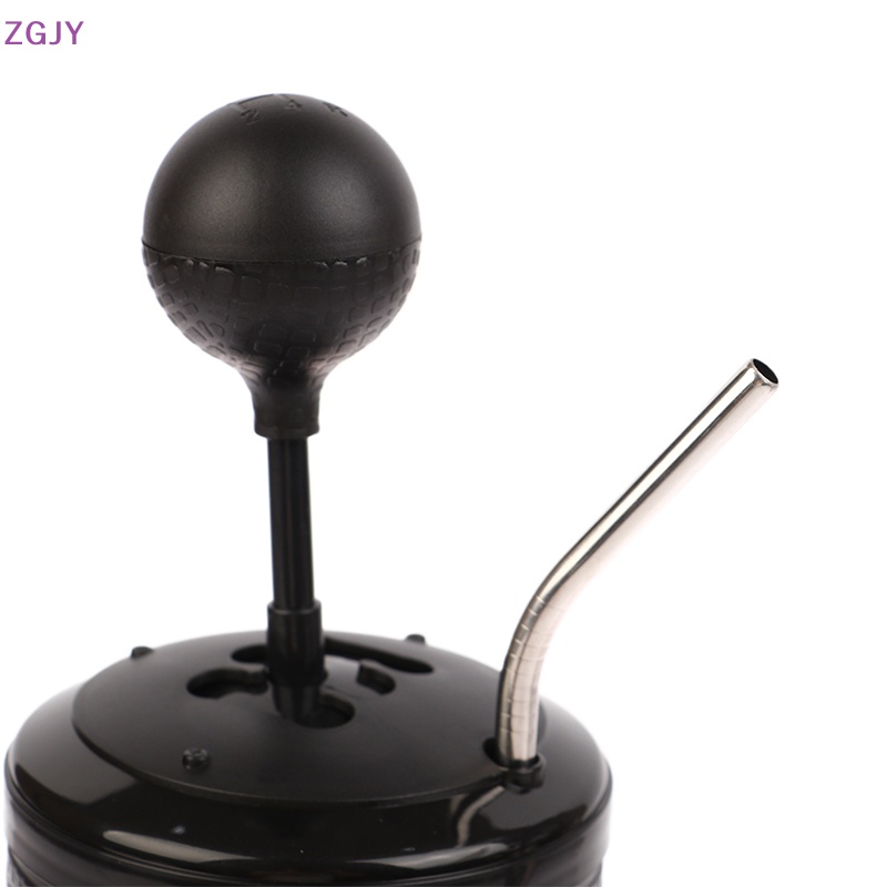 Bình Nước 500ml Bằng Thép Không Gỉ Kèm Ống Hút Và Nắp Cần Gạt Số Cho Xe Hơi Mới