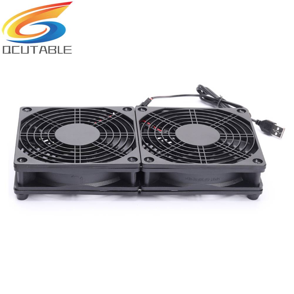 Bộ Định Tuyến Quạt Tản Nhiệt Làm Mát Hộp TV Không Dây Kép