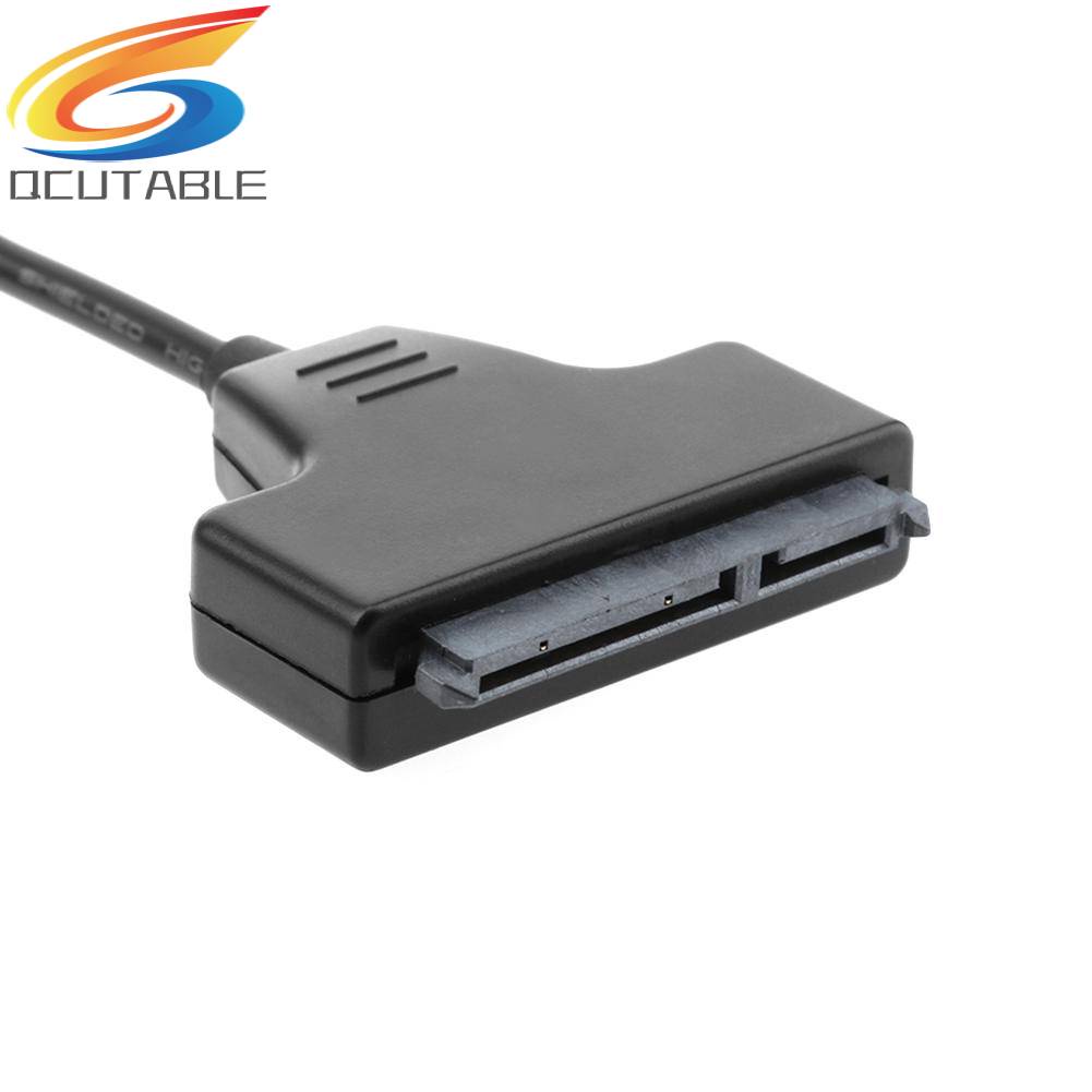 Cáp ChuyểN USB 2.0 SATA 7 + 15Pin Cho Ổ CứNg HDD Laptop 2.5inch