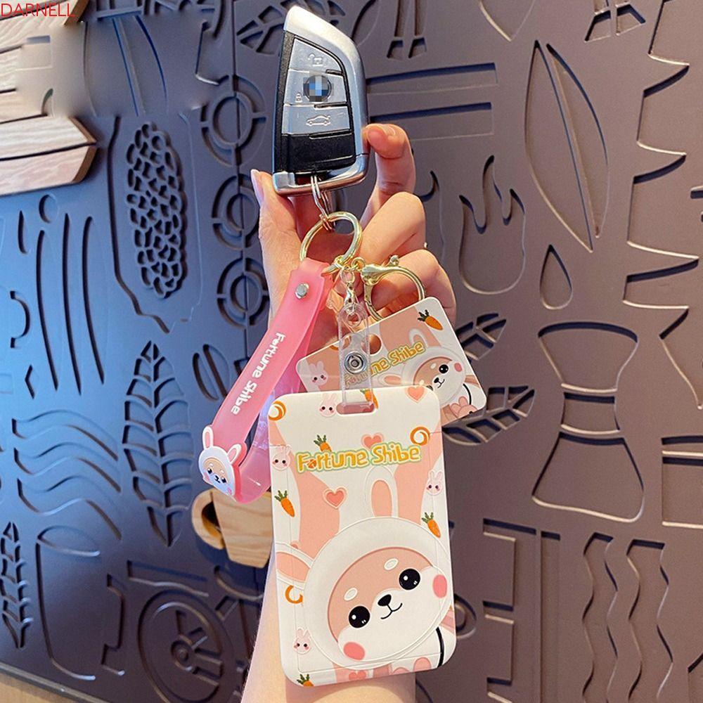 DARNELL Móc Khóa Hình Chó Shiba Inu Dễ Thương Xinh Xắn