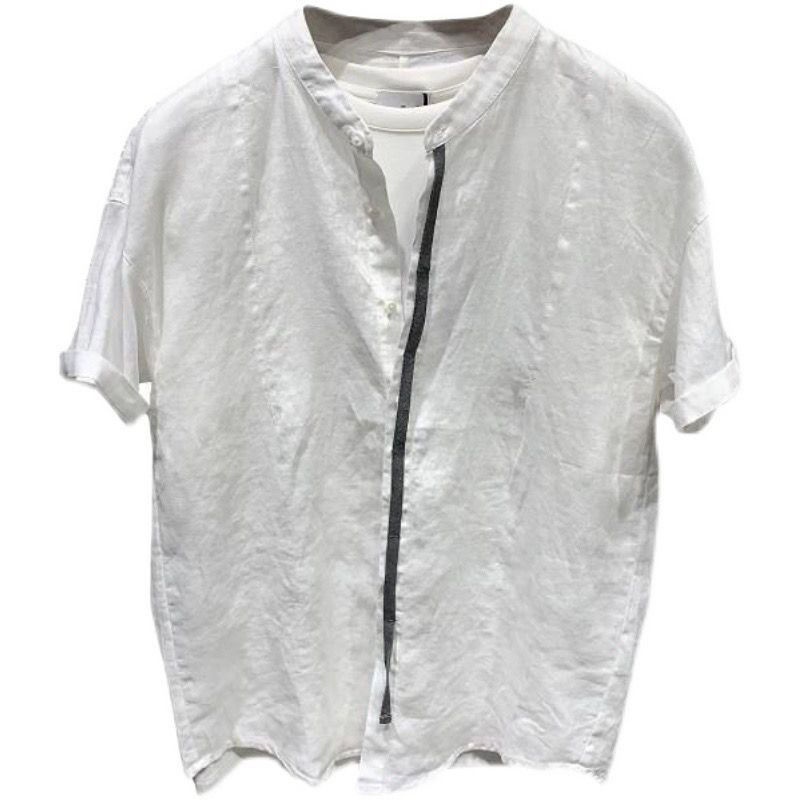 Áo Sơ Mi Tay Ngắn Dáng Rộng Thoáng Khí Thời Trang Mùa Hè Cho Nam