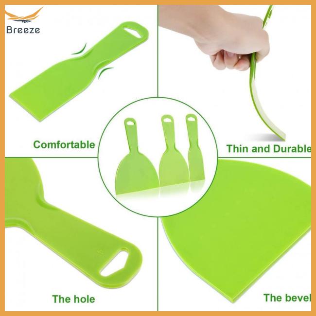 Set 5 Lưỡi Dao Cạo Bằng Nhựa Linh Hoạt Cho Vẽ Tranh