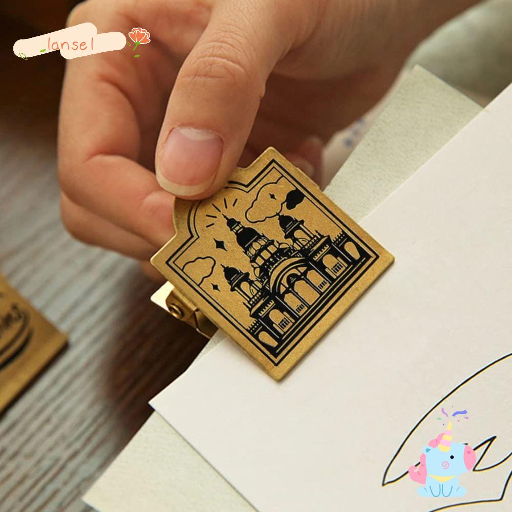 Kẹp Đánh Dấu Trang Sách Bằng Đồng Thau Tiện Dụng Cho Gia Đình
