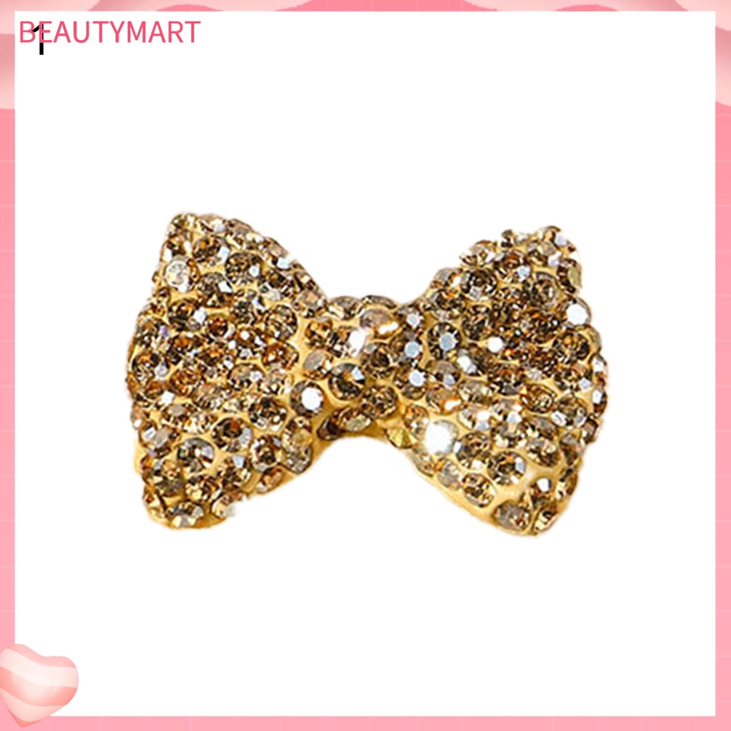 Hộp Phụ Kiện Nơ 3D Trang Trí Móng Tay Lấp Lánh Dành Cho Nữ