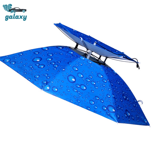 Galaxy Dù Câu Cá Hai Lớp Chống Gió Chống Tia Cực Tím